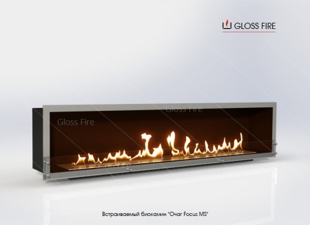 Встраиваемый биокамин Очаг Focus MS-арт.008 по цене 101 200 руб.