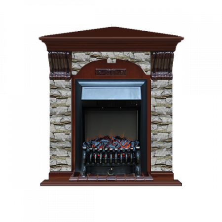 Арочный Алтай угловой (красное дерево)+Fobos Black