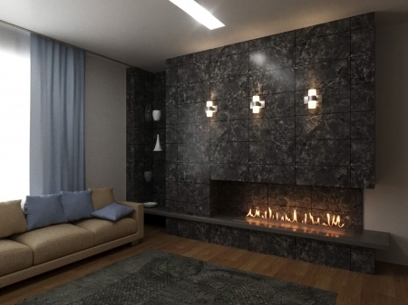 Автоматический биокамин Lux Fire Smart Flame 1300 INOX по цене 