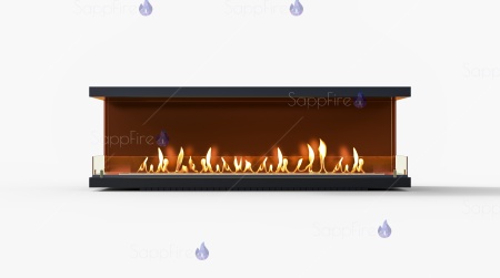 Встраиваемый торцевой очаг 1400 SappFire по цене 62 600 руб.