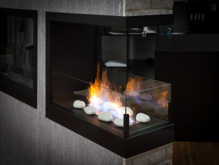 Встроенный биокамин Lux Fire Торцевой 690 S по цене 43 890 руб.