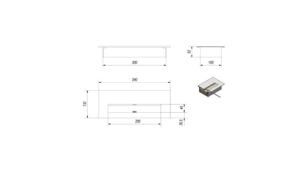 Биокамин Kratki ALPHA стальной по цене 