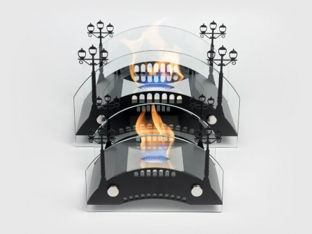 Настольный биокамин Lux Fire "Пушкинский мост" S Чёрный Настольный биокамин Lux Fire "Пушкинский мост" S Чёрный по цене 14 641 руб.