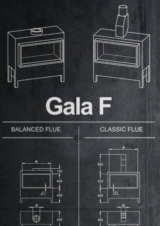 
Газовая топка Vero Design GA 1 F