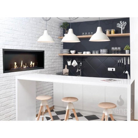 Биокамин IVENGO SLIM 1500х400 по цене 119 074 руб.