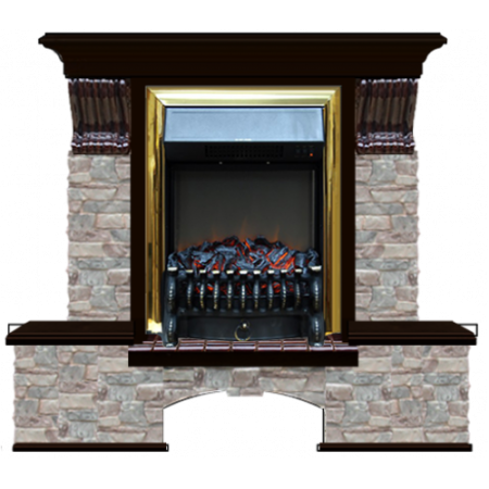 Бостон К Грот цветной (венге)+Fobos Brass