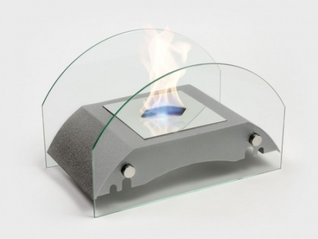 Настольный биокамин Lux Fire "Мост" S (серебро) по цене 12 342 руб.